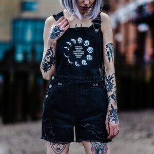 Killstar Black Moon Phase Romper